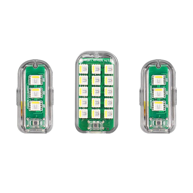 SYMIK Drone Strobe Lights 3 Pack Meets FAA AntiCollision Req for Night Flying 3 Color in 1 Light for DJI Mini 345 Pro Mini 4K Mavic 43ProClassic Air 3S32s Avata 2 - Image 2