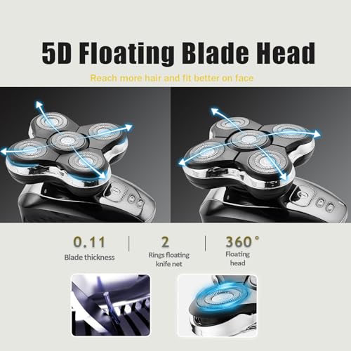 COSYONALL XR7000 Balder Pro Replacement Head Compatible with Remington Balder Pro Head Shaver Model XR7000/XR1500/XR1501 (2 Count) - Image 2