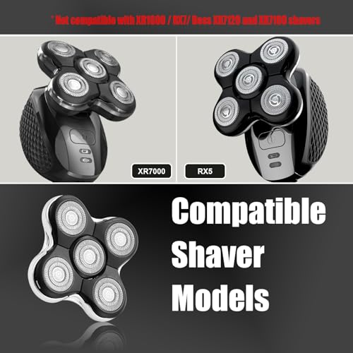 COSYONALL XR7000 Balder Pro Replacement Head Compatible with Remington Balder Pro Head Shaver Model XR7000/XR1500/XR1501 (2 Count) - Image 3