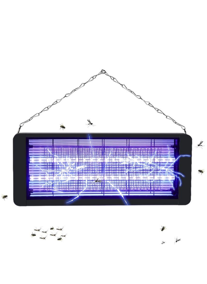 رايتشر قاتل البعوض الكهربائي، 40 واط LED ضوء قاتل للذبابة داخليًا وخارجيًا، طارد الحشرات والآفات، مصيدة البعوض، مصيدة البعوض البعوض (40 واط)  - Image 1