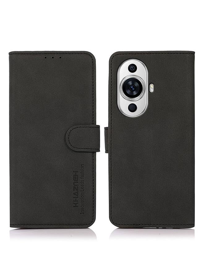S-TOP Case For Huawei nova 11 KHAZNEH Matte Texture Leather Phone Case - Image 1