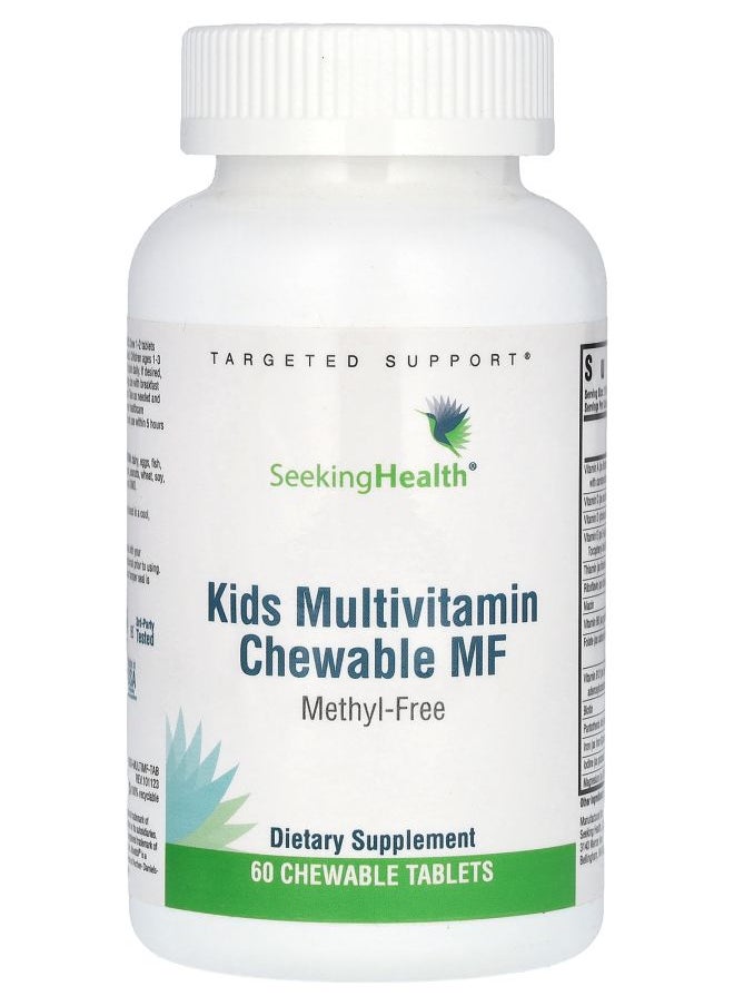 Seeking Health Kids Multivitamin Chewable MF  60 Chewable Tablets 