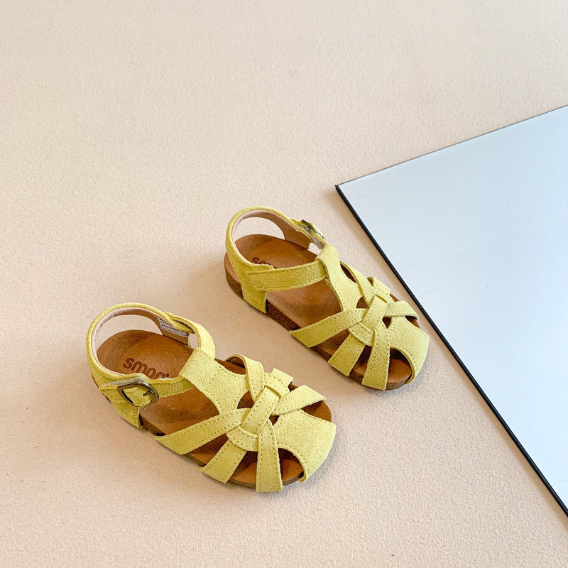 Girls' Sandals 2025 Style Anti-Slip Princess Shoes Korean Style Women'S Treasure Fashionable All-Match Casual Beach Shoes - Image 5