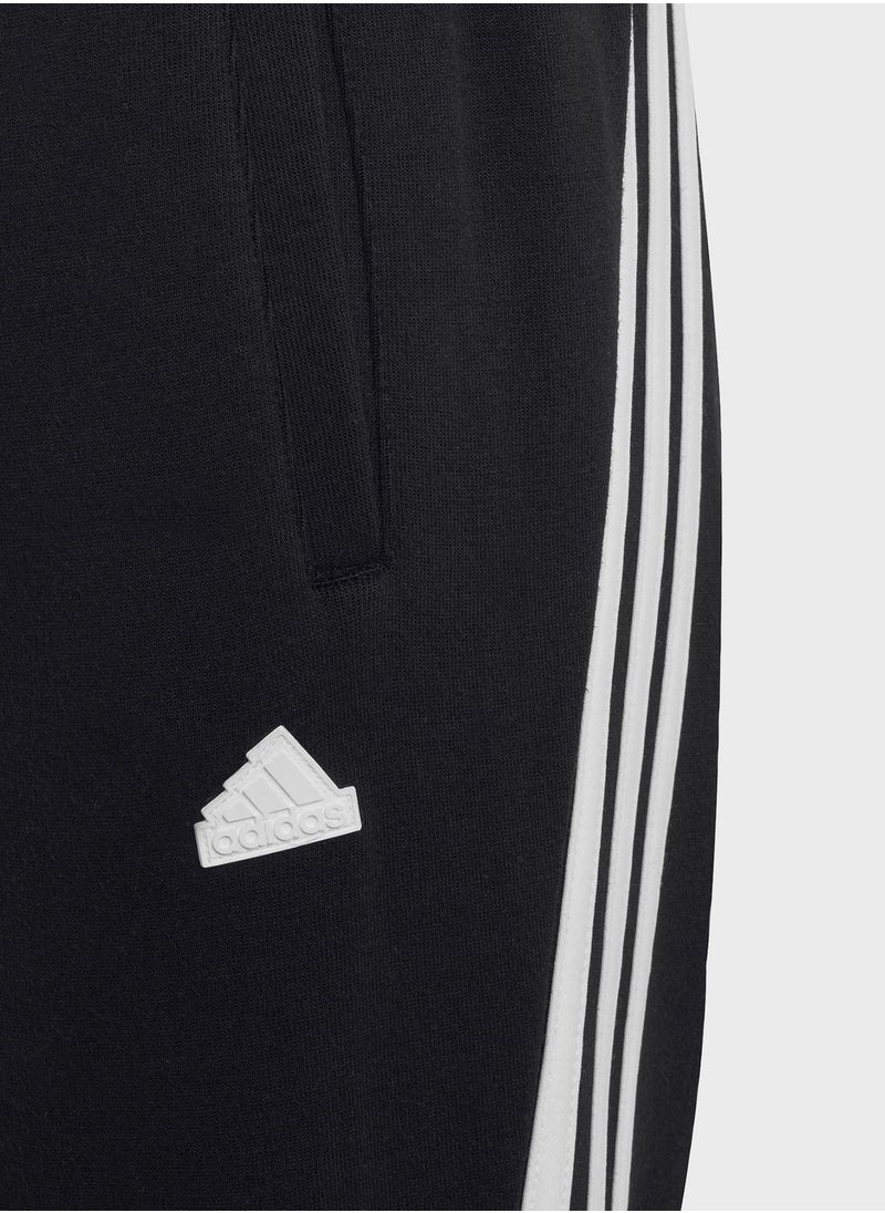 Adidas - Kids 3 Stripe Future Icons Sweatpants - Image 1