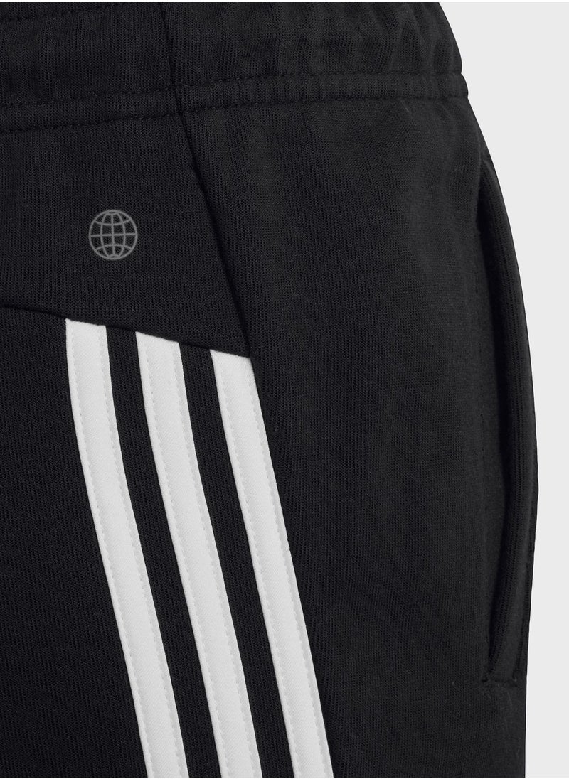 Adidas - Kids 3 Stripe Future Icons Sweatpants - Image 1