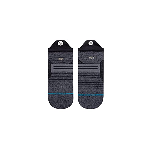 Stance Men's Run Tab ST 3-Pack Socks (Black, Medium) - Image 4