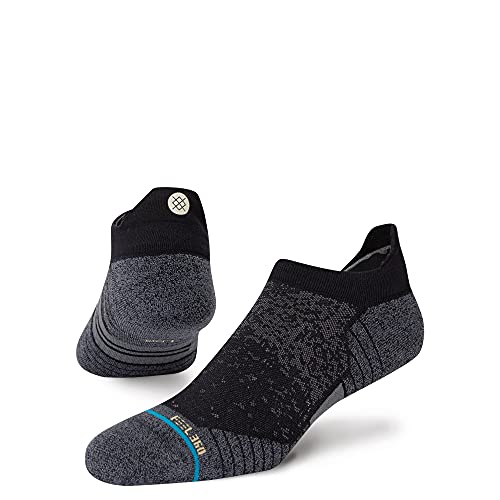 Stance Men's Run Tab ST 3-Pack Socks (Black, Medium) - Image 2
