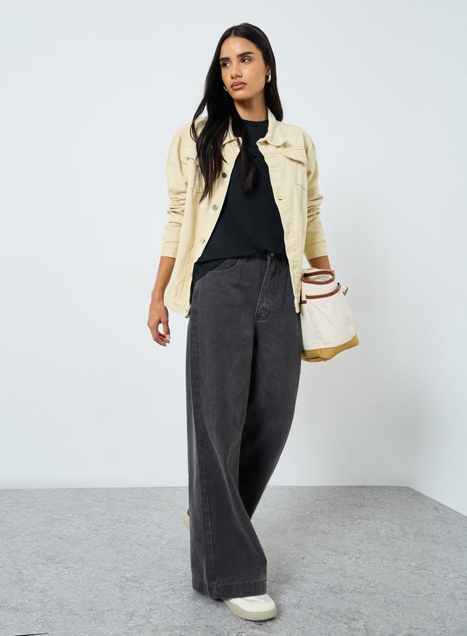 ستايلي ستيلي جاكيت جينز نسائي بيج واسع - Image 2