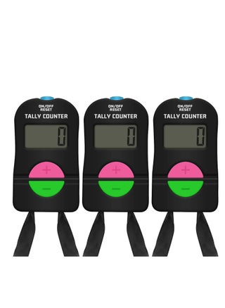 4 PCS Electronic Digital Hand Counter, Mini LCD Manual Clicker Counter, Golf Sport Counter, Electronic Adding, Subtracting Manual Clicker, Digital Hand Tally Counter(Black) - pzsku/ZC3CA64BA197AFDE7C5F1Z/45/_/1698744183/a1508df2-6988-41ee-9072-fb0d3f094bbc