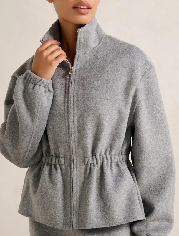 Forever New  Amara Elastic Waist Jacket for Women | Best Price UAE