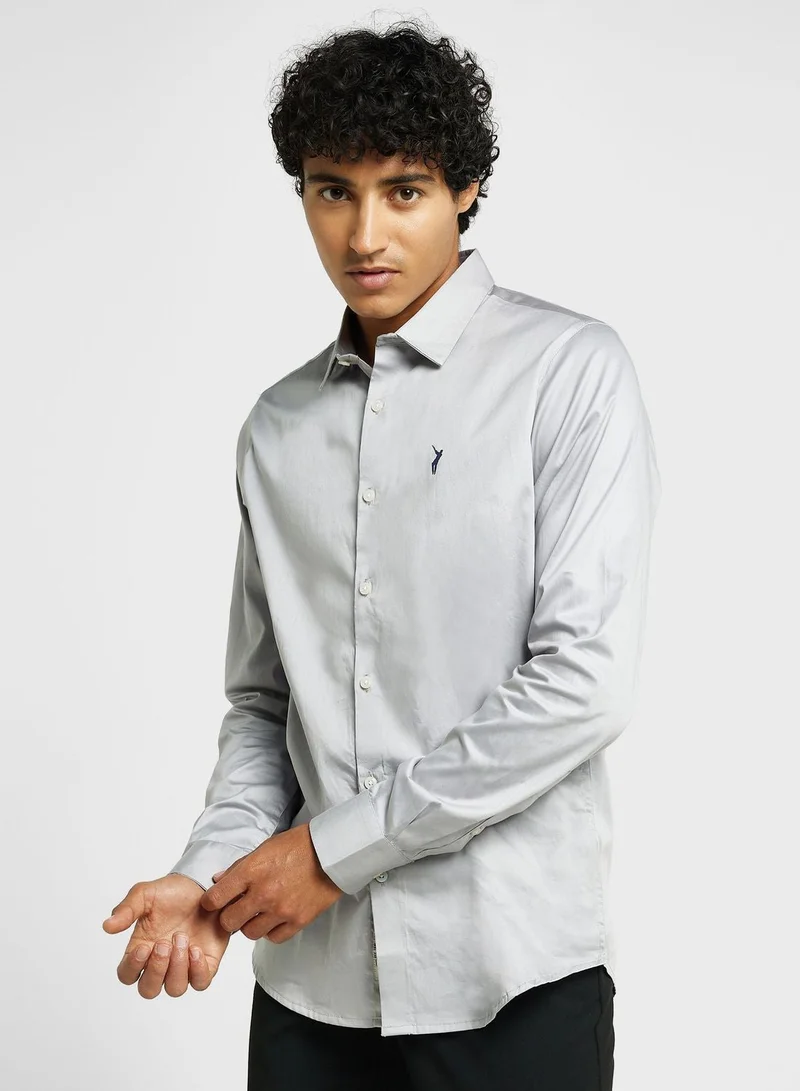 توماس سكوت قميص كاجوال توماس سكوت كلاسيك بقصة ضيقة وياقة واسعة