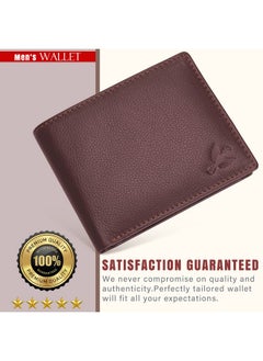 HORNBULL HORNBULL Maddison Men's Brown Genuine Leather Wallet | Branded Quality Wallet for Men with RFID Blocking | Mens Gift Set  - Image 5