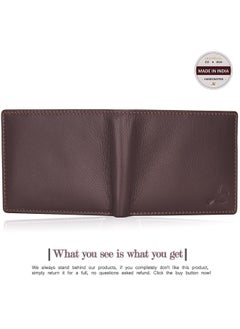 HORNBULL HORNBULL Maddison Men's Brown Genuine Leather Wallet | Branded Quality Wallet for Men with RFID Blocking | Mens Gift Set  - Image 4