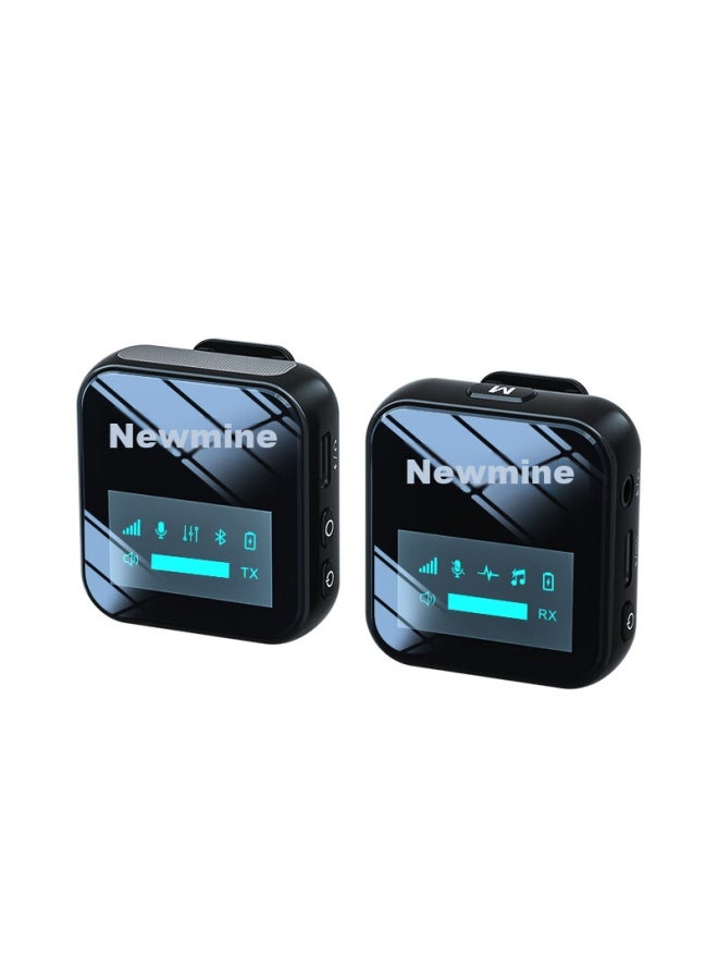 Newmine Newman Mc89 Wireless Lavalier Microphone, Mobile Phone Recording, Small Bee Receiver, Outdoor Short Video Karaoke, Professional Noise Reduction Speaker, Wireless Microphone One-to, Charging Case Version - Image 5