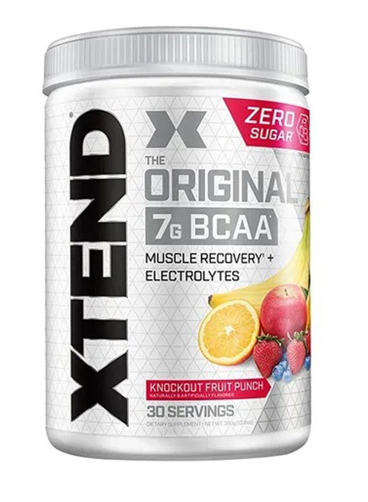 SCIVATION Xtend The Original 7G BCAA Muscle Recovery - Knockout Fruit Punch - (30 Servings) - Image 1