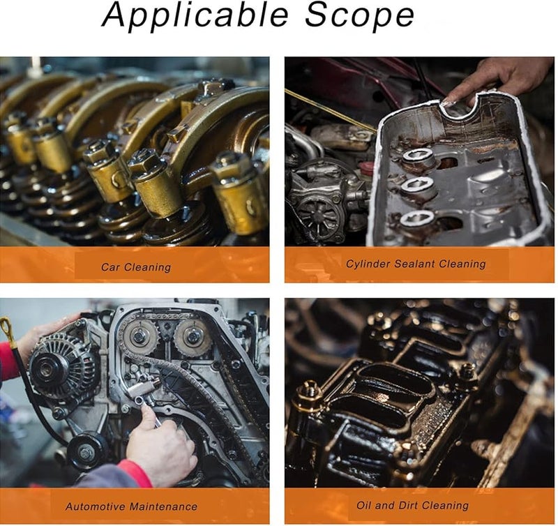 Alloy Steel Gasket Scraper Wear Resist Automotive Cylinder Sealant Removal Tool - Image 4