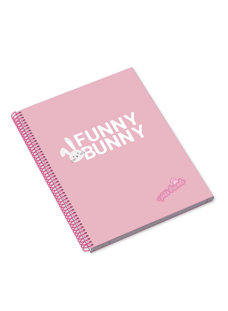 Ambar 1-Piece Hard Cover Spiral Notebook 80 Sheets Believe In Dreams Assorted Designs - Image 5