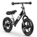 Bixe Balance Bike 305 cm 12 Training Bikes for Kids and Toddlers 18kg 4lbs Kids Balance Bike Children Ages 3 4 5 No Pedal Push Bicycle for Boys or Girls Black - Image 2