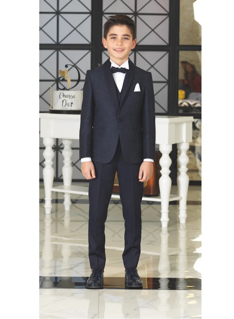 VIA BAMBINO Formal Boys Navi Suit 7174