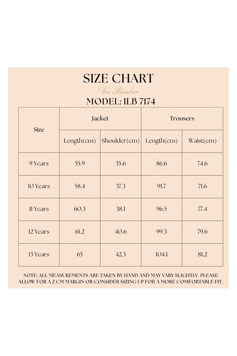 VIA BAMBINO Formal Boys Navi Suit 7174