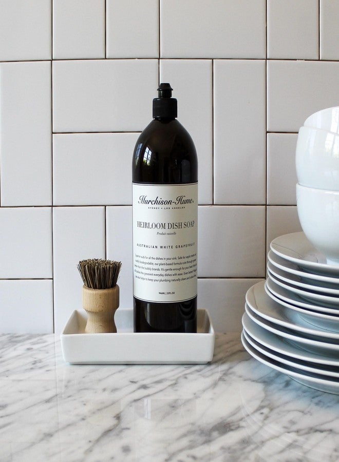 Murchison-Hume Compostable Pot Scrubber with Ergonomic Handle and Ultra-Strong Mexican Palm Bristles, No Plastic, All-Natural Materials for Cleaning Pots & Pans 3.35 inches - Image 5