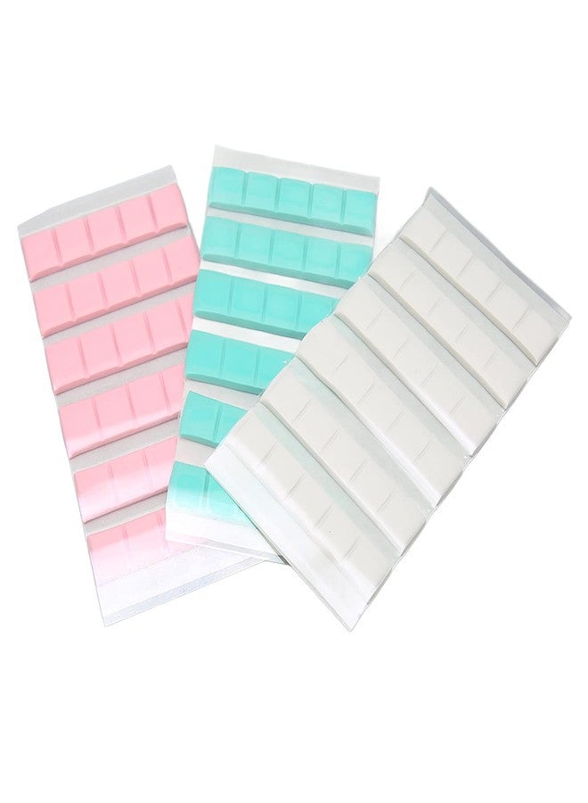 ANGGREK Fixing Nail Clay,Nail Art Stand Clay,Manicure Clay Adhes Reusable Removable Nail Art Stand Clay for False Nail Tips Display Practice 3 Colors - Image 1