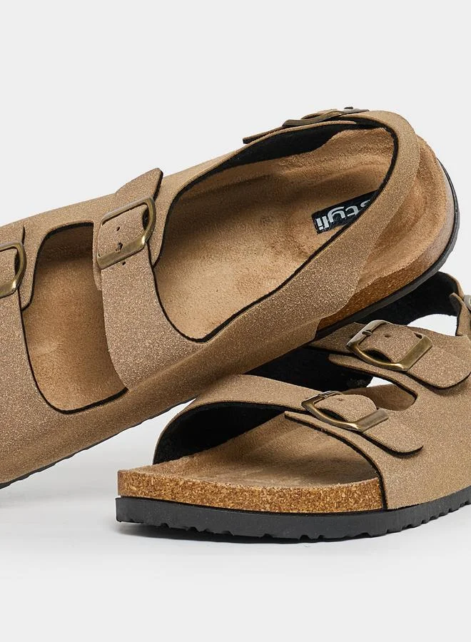 Styli Styli Platform Sole Slingback Strap Sandals