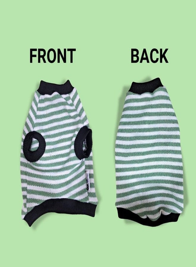 Pets Empire Cozy Winter Dog Sweater (14-Inch), Green | Snug Knitted Warmth | Comfortable & Stretchable | Perfect for Active Medium Dogs - Image 4