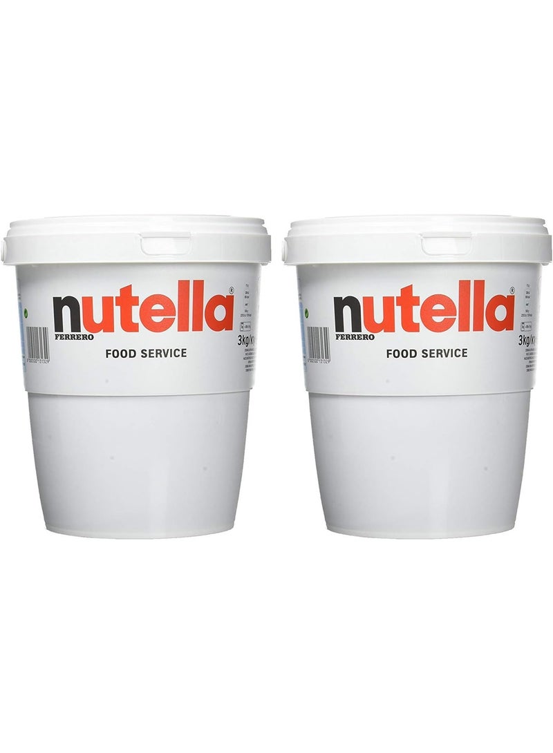 نوتيلا شوكولاتة نوتيلا قابلة للدهن للخدمات الغذائية (3 كيلوجرام) - عبوة اقتصادية - Image 1