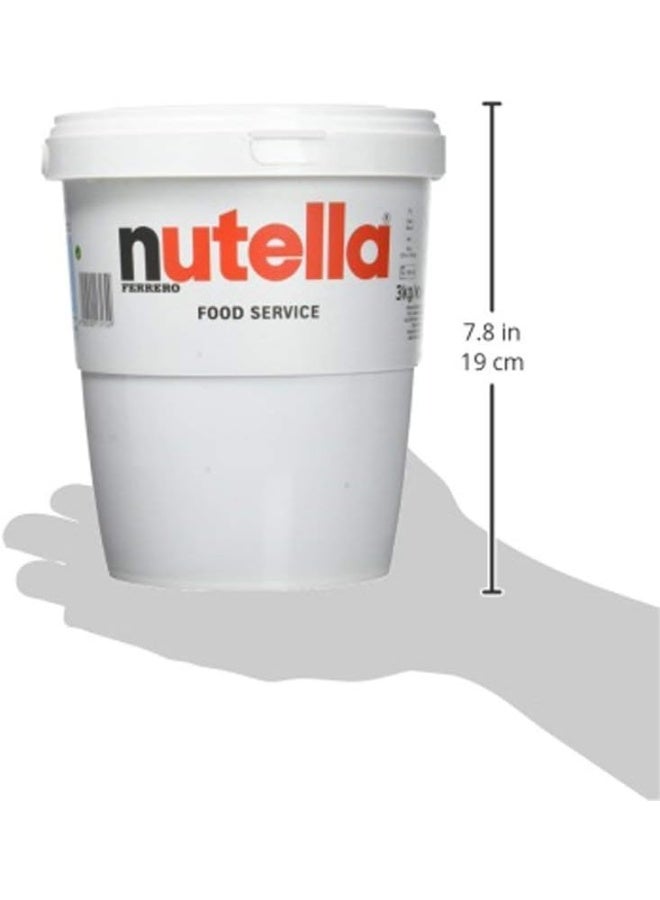 نوتيلا شوكولاتة نوتيلا قابلة للدهن للخدمات الغذائية (3 كيلوجرام) - عبوة اقتصادية - Image 3