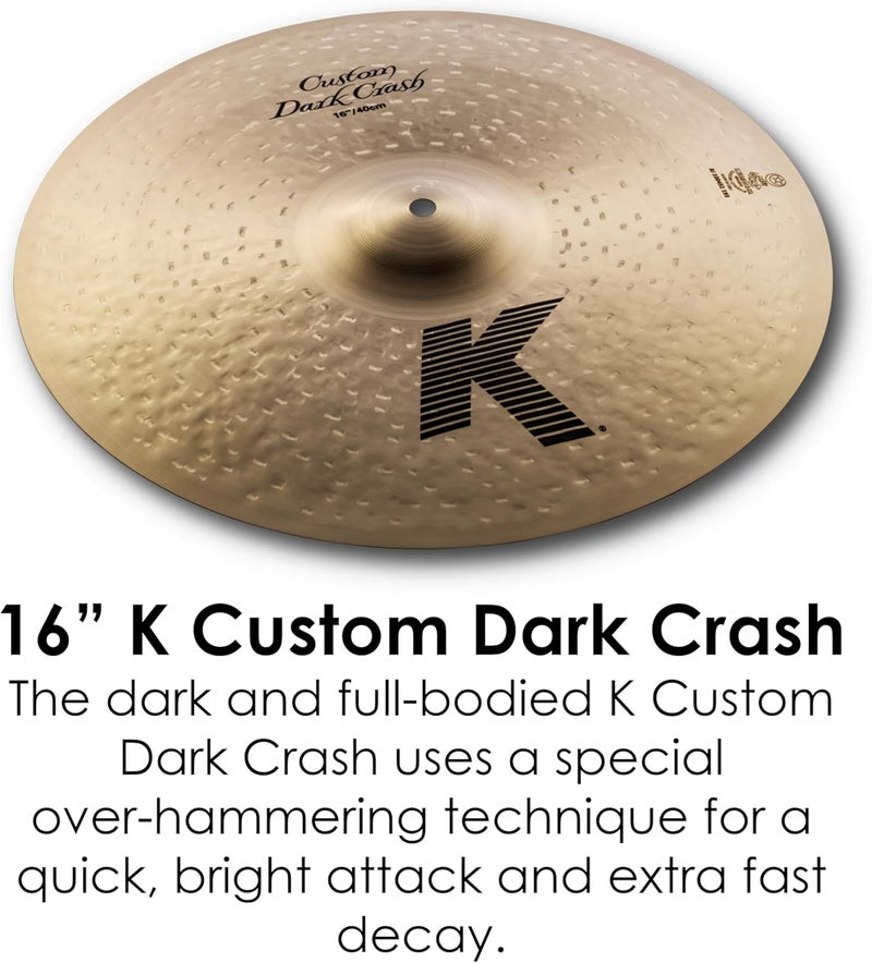 Zildjian K Custom Dark Cymbal Box Set - Image 4