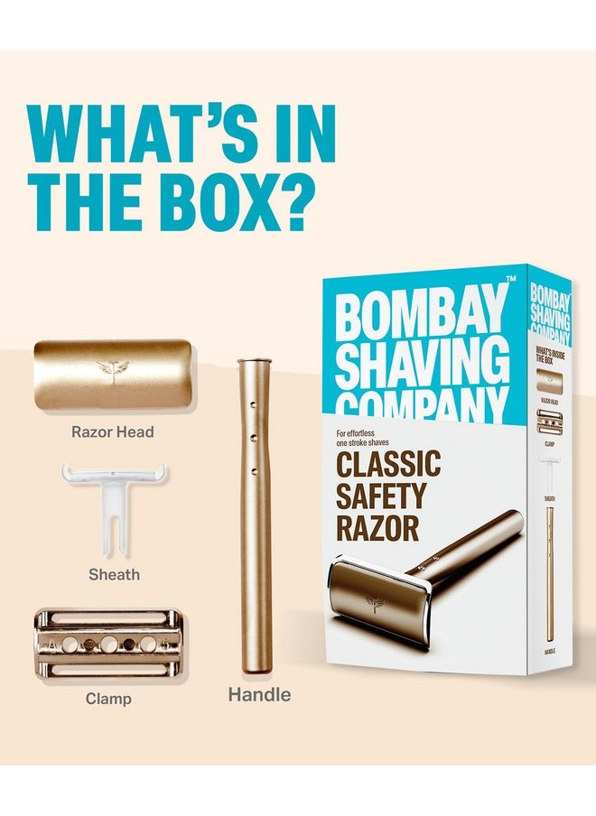 BOMBAY SHAVING COMPANY Classic Safety Razor For Men  - Image 4