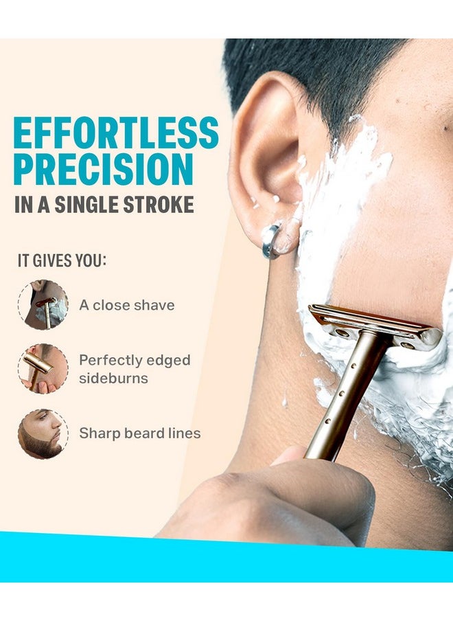 BOMBAY SHAVING COMPANY Classic Safety Razor For Men  - Image 2