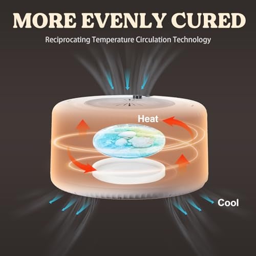 LET'S RESIN Curing Machine for Resin - 3 Hours Auto Dryer With Large Tray, One-Button Setting, No Deformation Quick Supplies for DIY, Silicone Molds, 3D Silicone Molds - Image 4