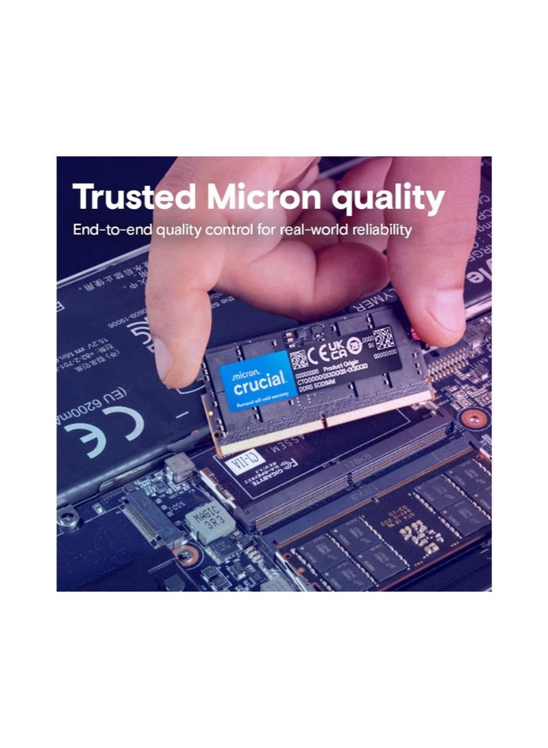 كروشيال ذاكرة كروشيال RAM 64GB (2x32GB) DDR5 5600MHz للابتوب - Image 4