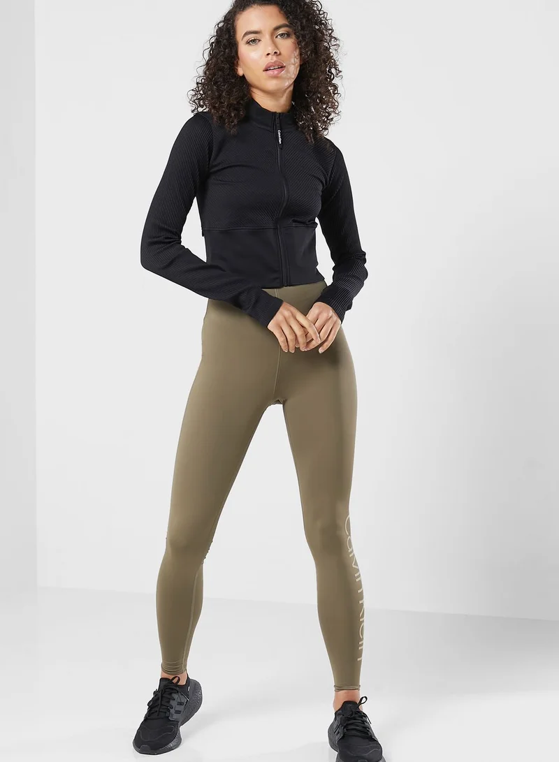 Calvin Klein Sports Logo Tights
