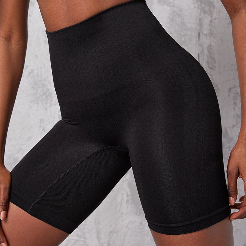 Summer High-Waist Seamless Shapewear Panties Black (Hot) - Image 1