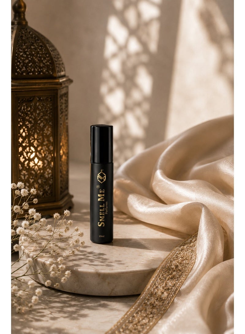 Smell Me Silk Musk Perfume Oil P01 10ml | Premium Long-Lasting Powdery Floral Fragrance with Lily of the Valley, Vanilla & Tolu Balsam | Alcohol-Free Concentrated Attar Roll-On for Women & Men - Image 4