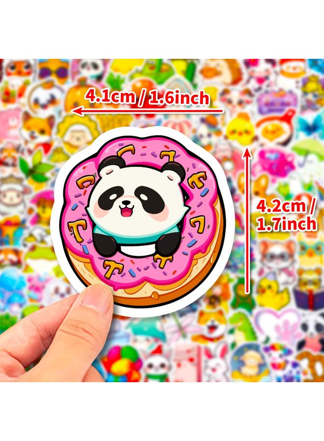 Bluejw 100 Small Size 4cm Cute Graffiti Hand Account Material Stickers Water Cup Notes Luggage Decoration Waterproof Stickers - Image 2