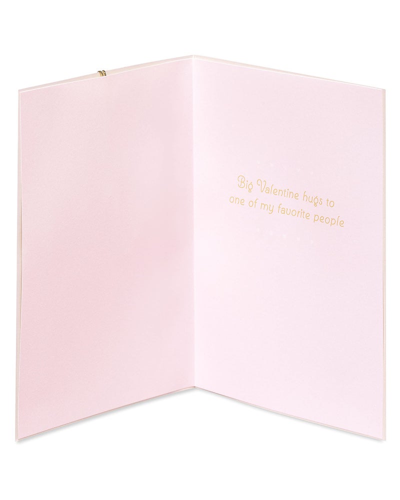 Papyrus Valentine's Day Card with Ornament (Valentine Hugs) - Image 2