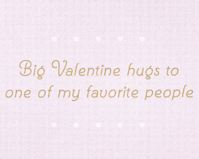 Papyrus Valentine's Day Card with Ornament (Valentine Hugs) - Image 3