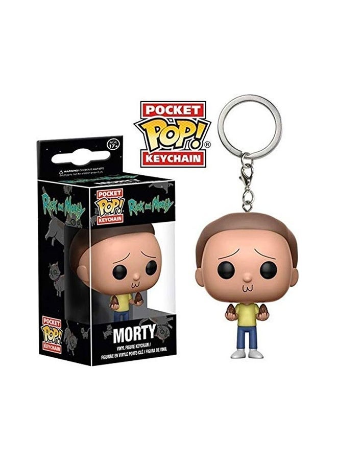 NIBEMINENT Keychain Rick And Morty Action Figure 4 x 2 2inch - Image 1