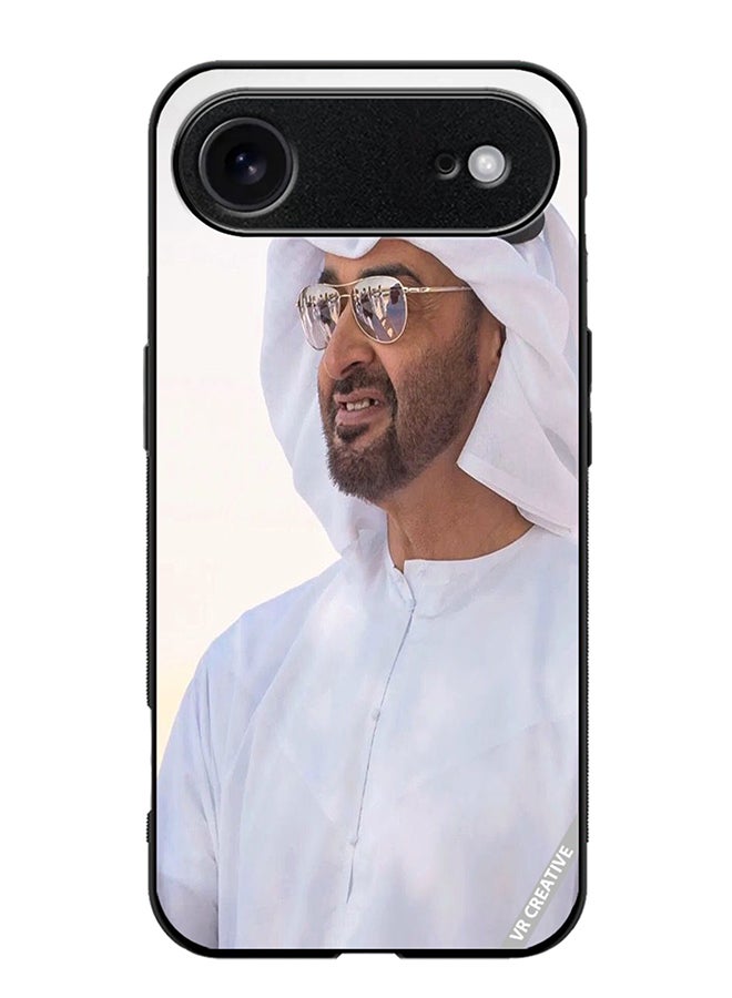 Protective Case Cover For Apple iPhone 17 Air Sheikh Mohamed Bin Zayed Al Nahyan Design Multicolour