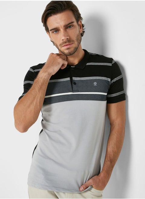 Striped Polo Shirt