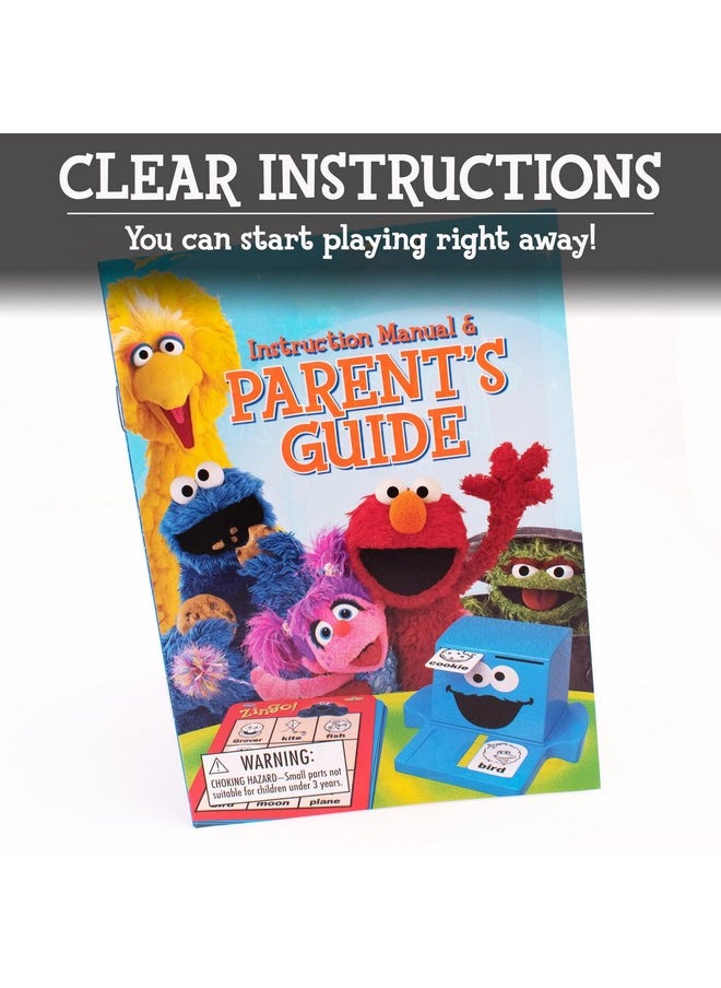 thinkfun Sesame Street Zingo! Build Language Skills With All Your Favorite Sesame Street Characters. For Ages 4+  - Image 4