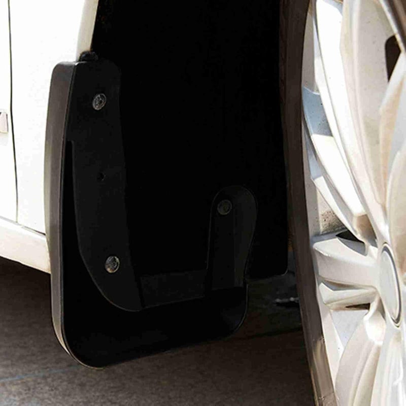 Car Mudguard Mudflap 4pcs Set, PVC Material, Fit for 2013-2017 - Durable Scratch, Easy Installation, Rainy Day Protection - Image 3