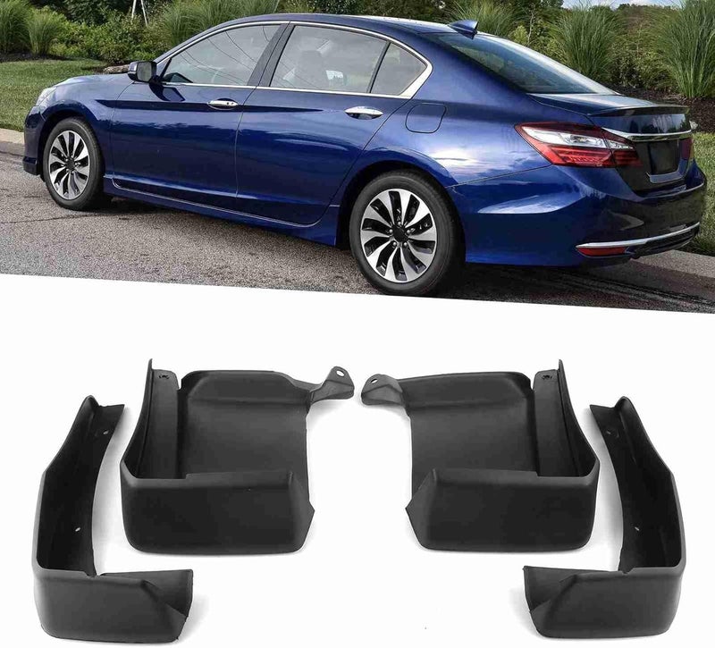 Car Mudguard Mudflap 4pcs Set, PVC Material, Fit for 2013-2017 - Durable Scratch, Easy Installation, Rainy Day Protection - Image 4
