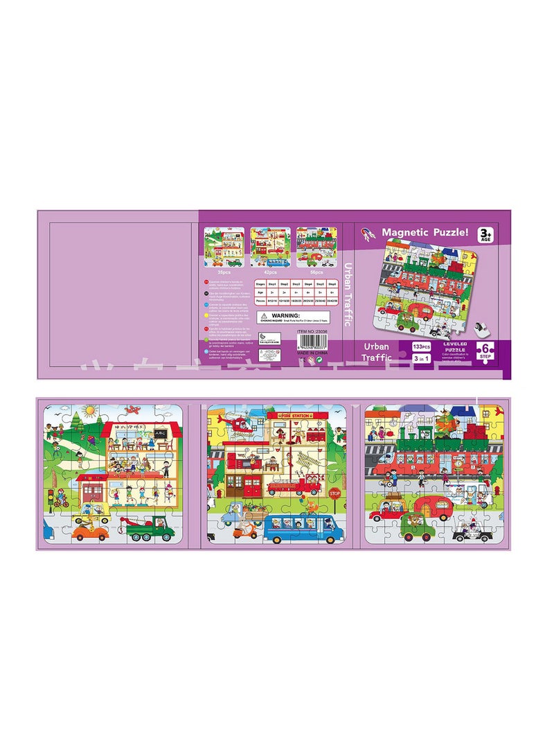 دفتر بازل قطع مغناطيسية بشكل وسائل النقل