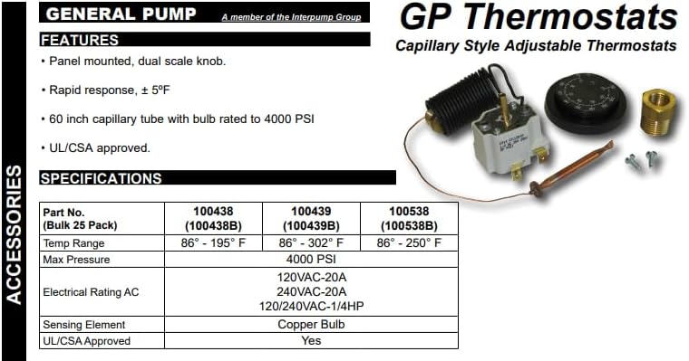Remote Thermostat #100538