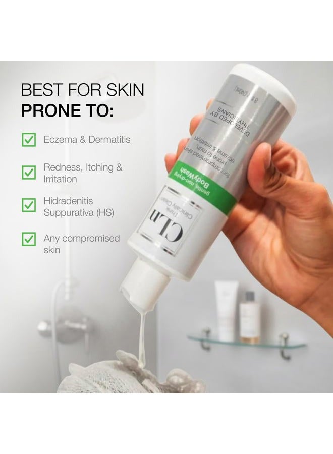 cln Physician Developed Therapeutic Body Wash For Skin Prone To Eczema Rash Folliculitis Acne And Infection 8 Oz. 8 Fl Oz Multi - Image 5